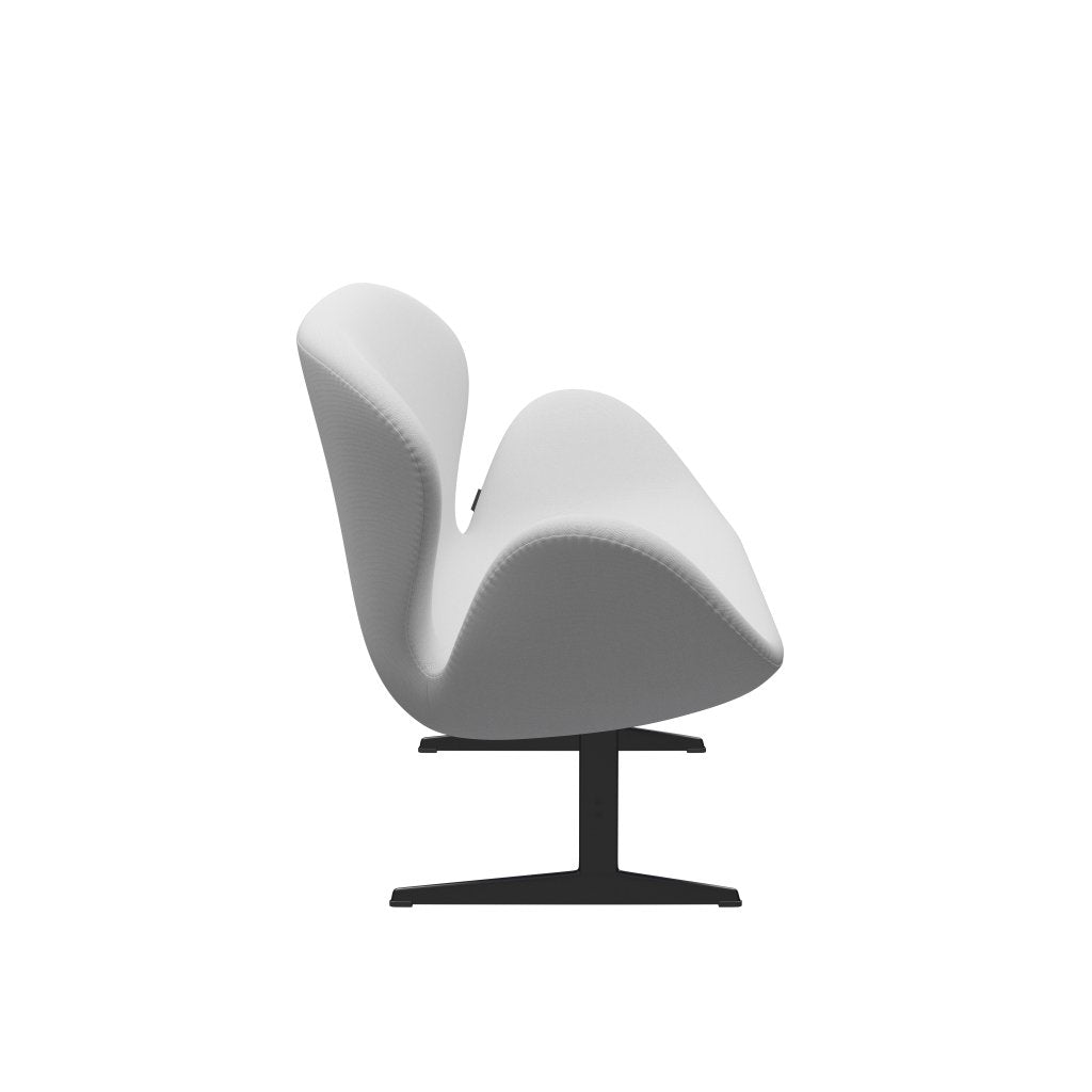 [product_category]-Fritz Hansen Swan Sofa 2 Seater, Black Lacquered/Sunniva Canvas Natural-Fritz Hansen-3321-SV223-BLLA-FRI-3