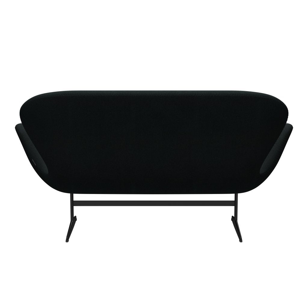 [product_category]-Fritz Hansen Swan Sofa 2 Seater, Black Lacquered/Tonus Black-Fritz Hansen-3321-TON128-BLLA-FRI-4