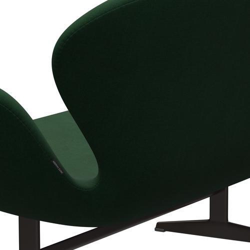 [product_category]-Fritz Hansen Swan Sofa 2 Seater, Brown Bronze/Canvas Grass Green-Fritz Hansen-3321-CA0946-BBBASE-FRI-5