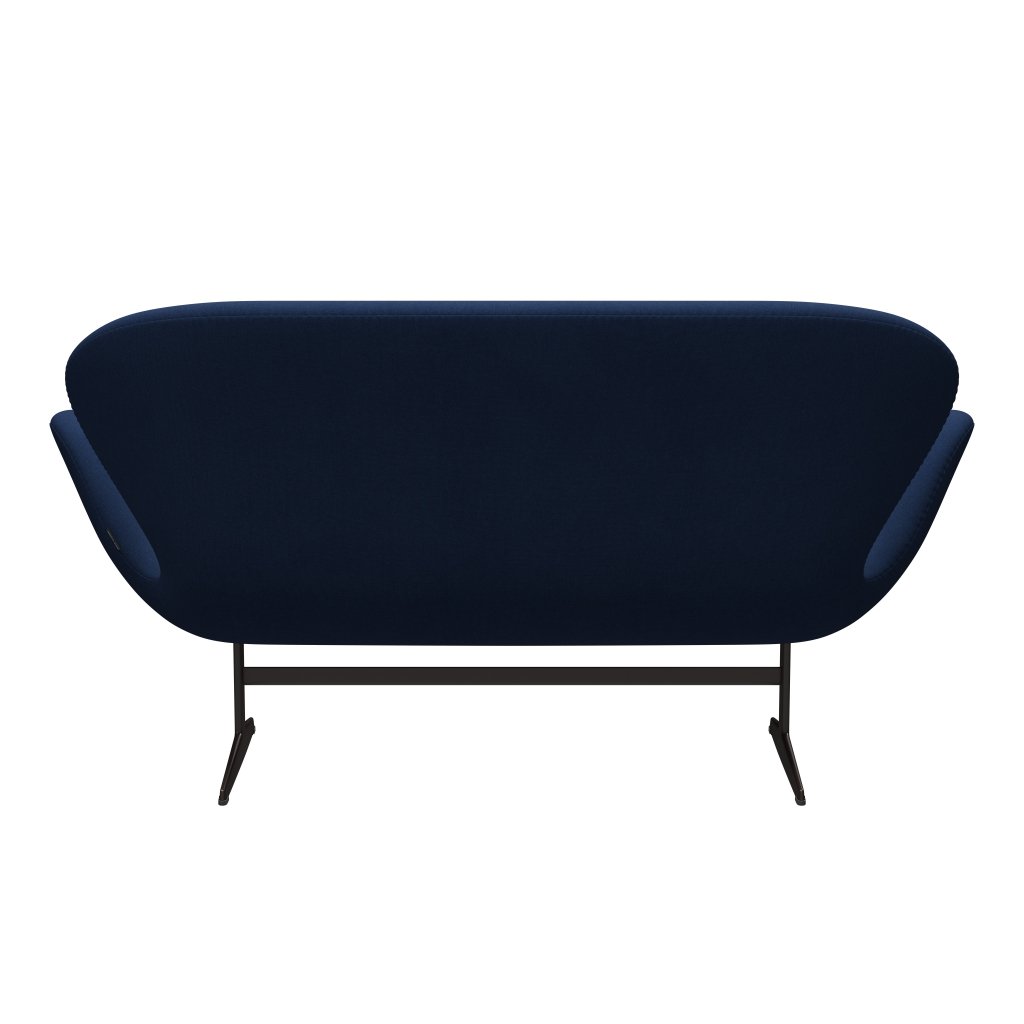 [product_category]-Fritz Hansen Swan Sofa 2 Seater, Brown Bronze/Christianshavn Blue Uni-Fritz Hansen-3321-CH1153-BBBASE-FRI-4