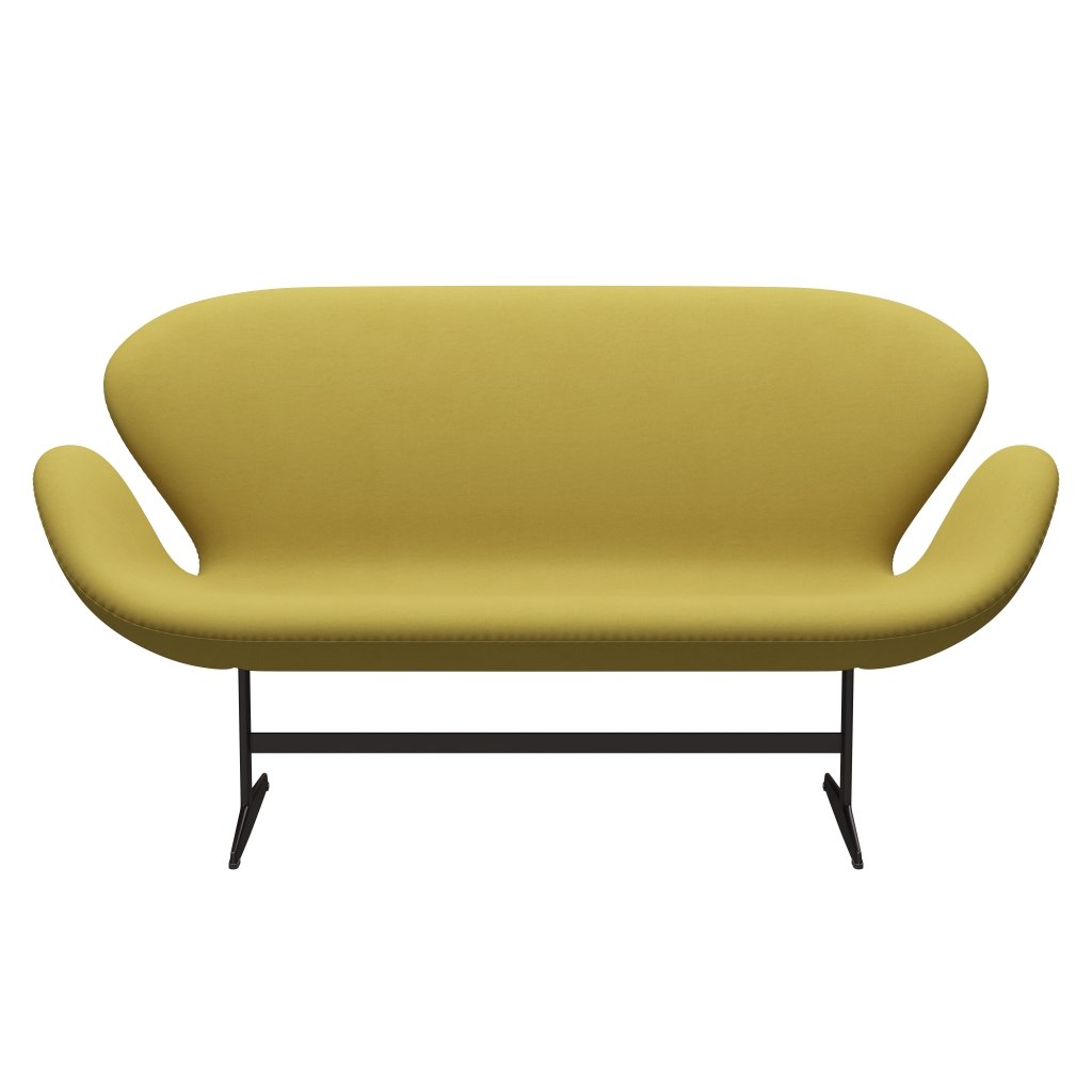 [product_category]-Fritz Hansen Swan Sofa 2 Seater, Brown Bronze/Comfort Sand Light (01049)-Fritz Hansen-3321-C01049-BBBASE-FRI-1