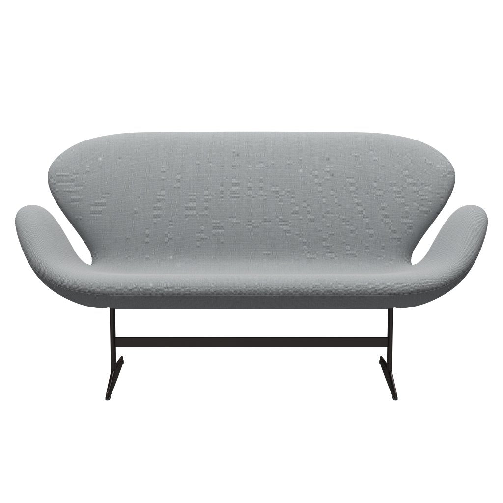 [product_category]-Fritz Hansen Swan Sofa 2 Seater, Brown Bronze/Steelcut Trio Beige-Fritz Hansen-3321-STR113-BBBASE-FRI-1