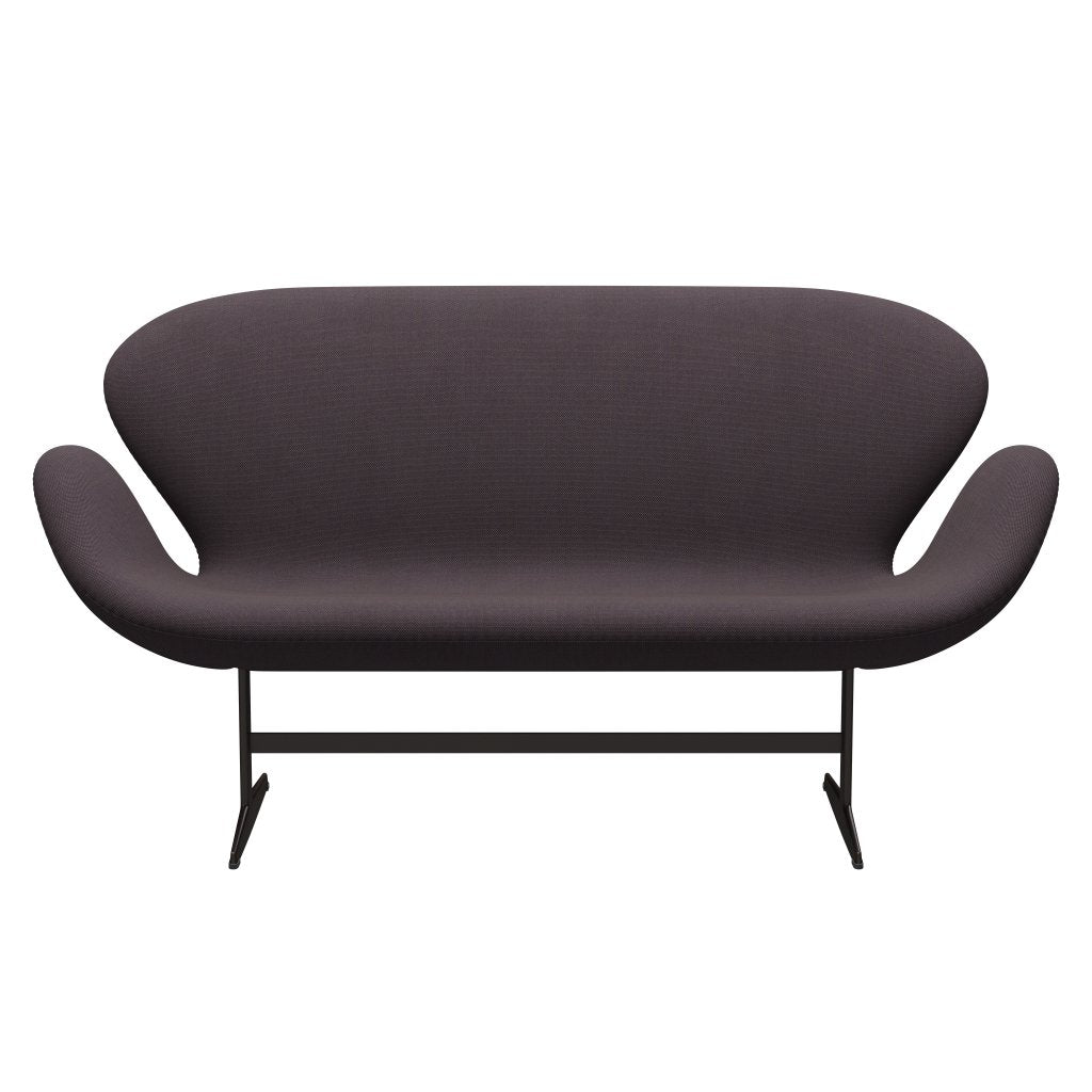 [product_category]-Fritz Hansen Swan Sofa 2 Seater, Brown Bronze/Steelcut Trio Brown-Fritz Hansen-3321-STR283-BBBASE-FRI-1