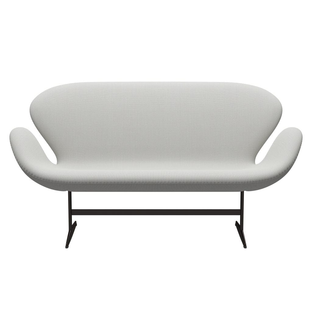 [product_category]-Fritz Hansen Swan Sofa 2 Seater, Brown Bronze/Steelcut Trio Delicate Mint Green-Fritz Hansen-3321-STR906-BBBASE-FRI-1