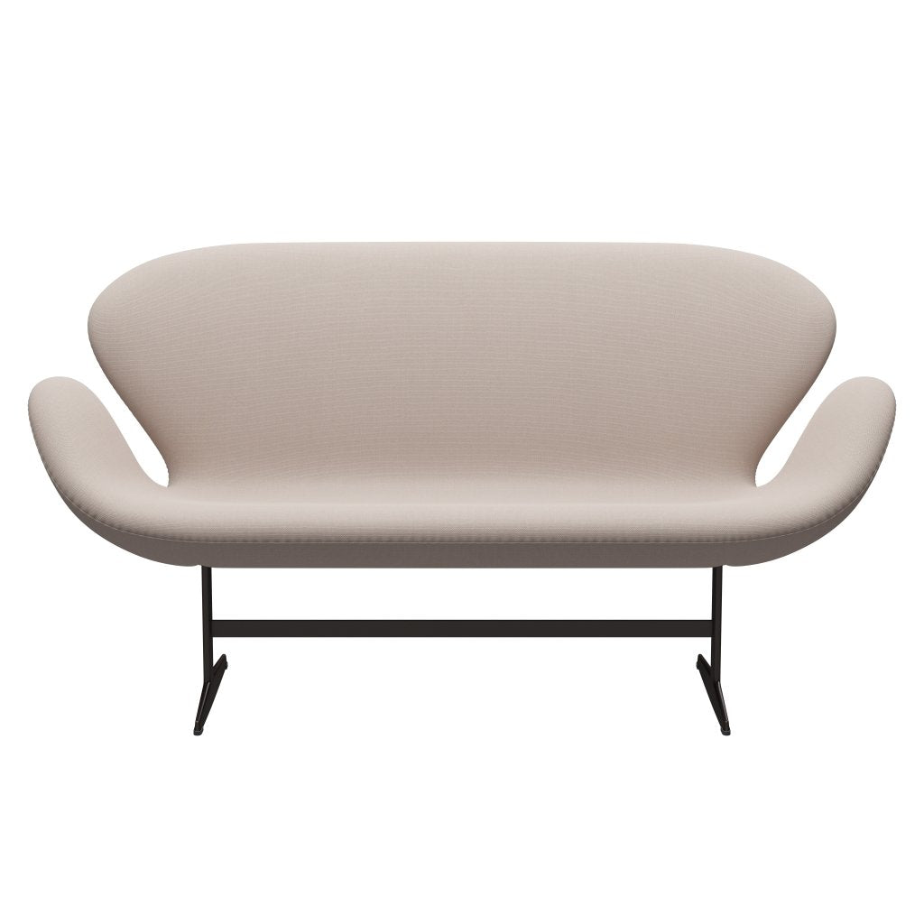 [product_category]-Fritz Hansen Swan Sofa 2 Seater, Brown Bronze/Steelcut Trio Light Beige-Fritz Hansen-3321-STR226-BBBASE-FRI-1