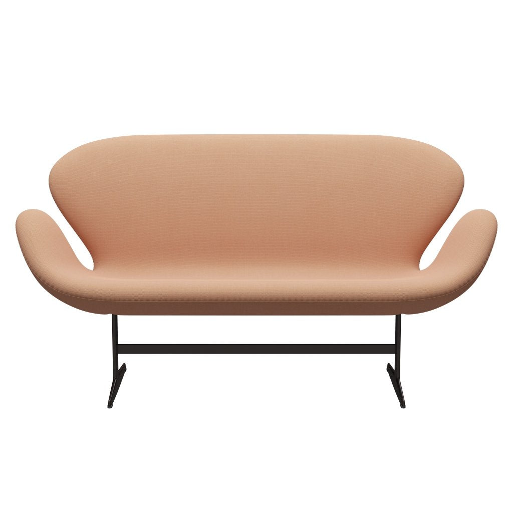 [product_category]-Fritz Hansen Swan Sofa 2 Seater, Brown Bronze/Steelcut Trio Nude-Fritz Hansen-3321-STR506-BBBASE-FRI-1