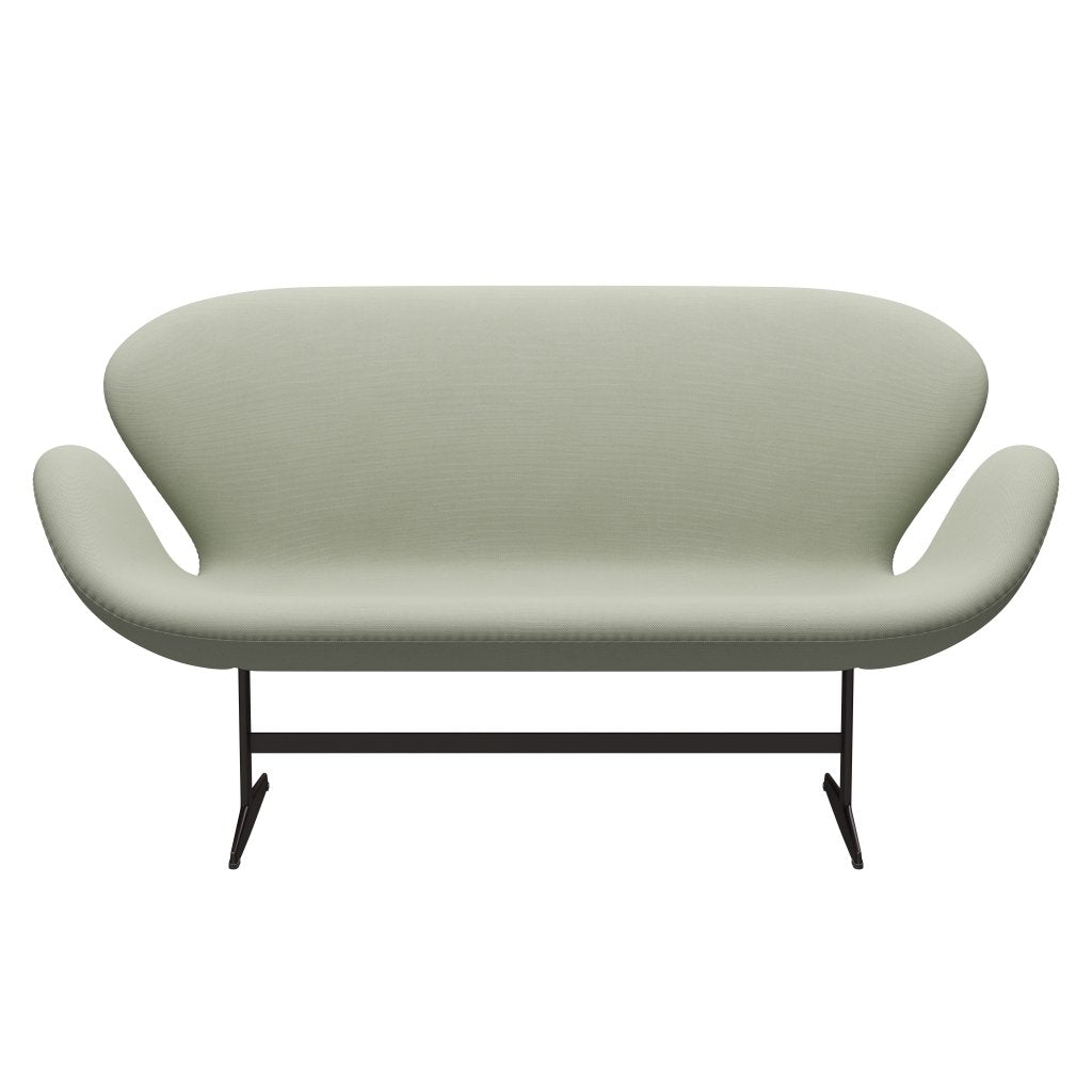 [product_category]-Fritz Hansen Swan Sofa 2 Seater, Brown Bronze/Steelcut Turquoise Light-Fritz Hansen-3321-STI935-BBBASE-FRI-1
