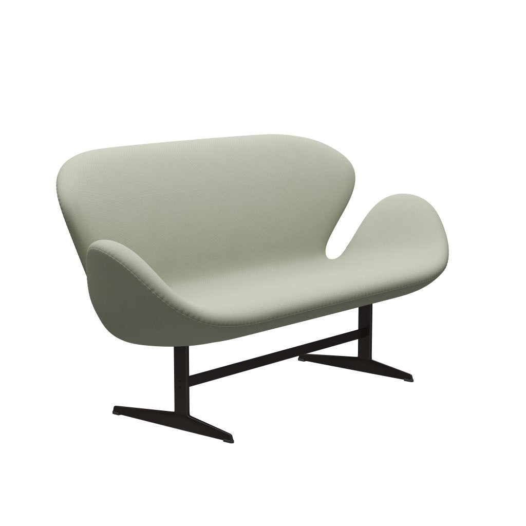 [product_category]-Fritz Hansen Swan Sofa 2 Seater, Brown Bronze/Steelcut Turquoise Light-Fritz Hansen-3321-STI935-BBBASE-FRI-2