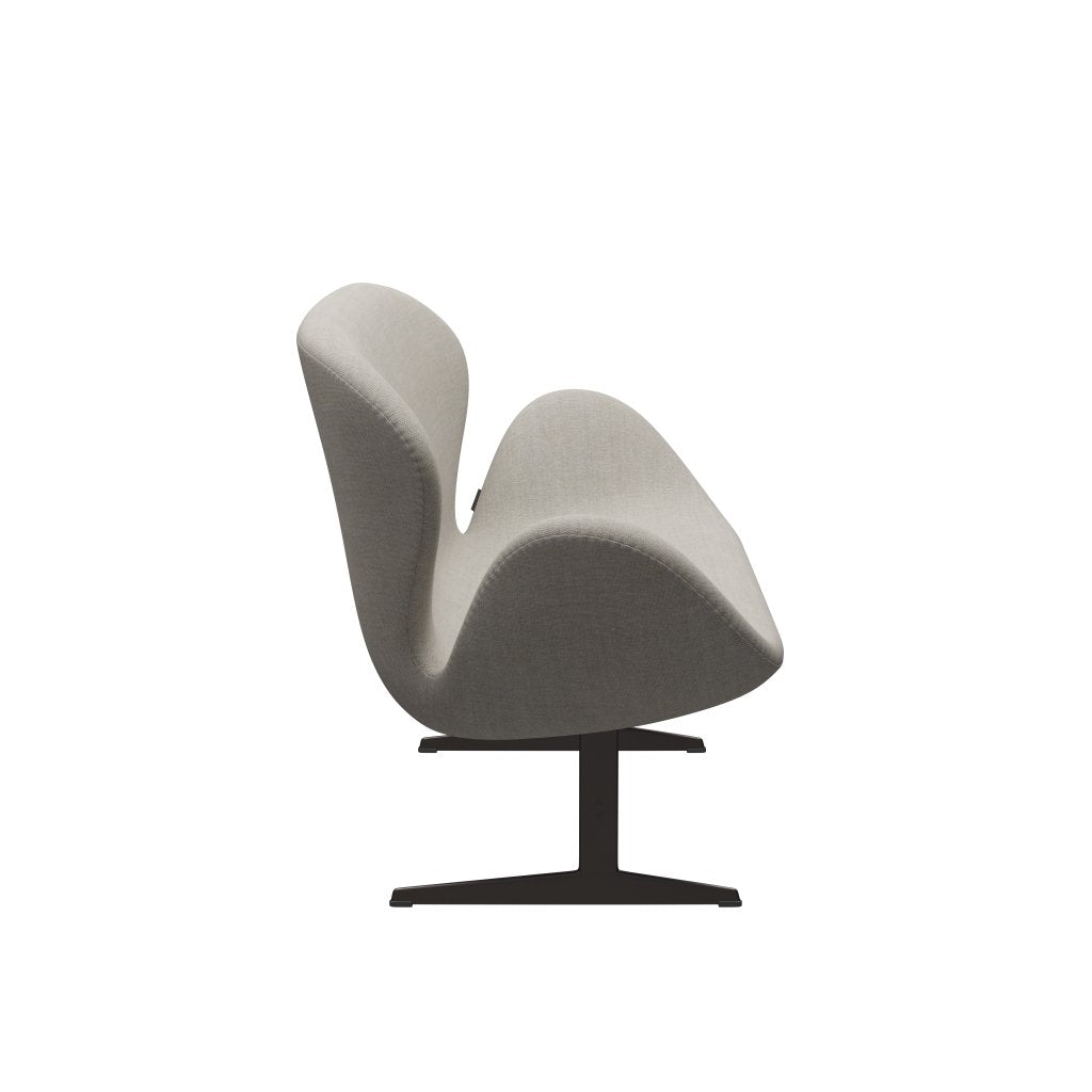 [product_category]-Fritz Hansen Swan Sofa 2 Seater, Brown Bronze/Sunniva Beige-Fritz Hansen-3321-SV717-BBBASE-FRI-3
