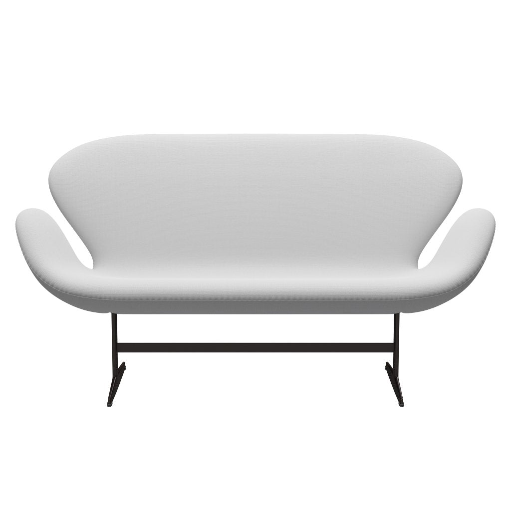 [product_category]-Fritz Hansen Swan Sofa 2 Seater, Brown Bronze/Sunniva Canvas Nature-Fritz Hansen-3321-SV223-BBBASE-FRI-1