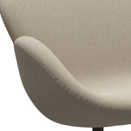 [product_category]-Fritz Hansen Swan Sofa 2 Seater, Brown Bronze/Sunniva Light Beige-Fritz Hansen-3321-SV233-BBBASE-FRI-7