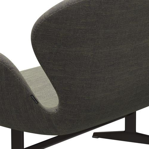 [product_category]-Fritz Hansen Swan Sofa 2 Seater, Brown Bronze/Sunniva Light Green/Violet-Fritz Hansen-3321-SV952-BBBASE-FRI-5