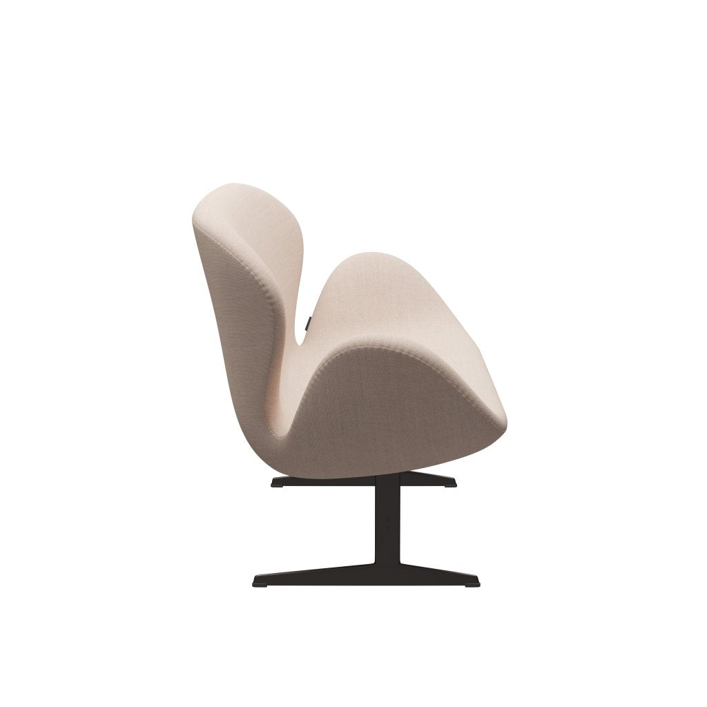 [product_category]-Fritz Hansen Swan Sofa 2 Seater, Brown Bronze/Sunniva Sand/Soft Pink-Fritz Hansen-3321-SV236-BBBASE-FRI-3