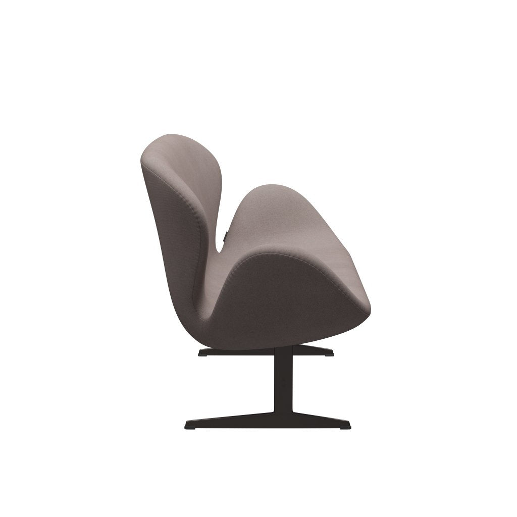 [product_category]-Fritz Hansen Swan Sofa 2 Seater, Brown Bronze/Tonus Dusty Sand-Fritz Hansen-3321-TON240-BBBASE-FRI-3