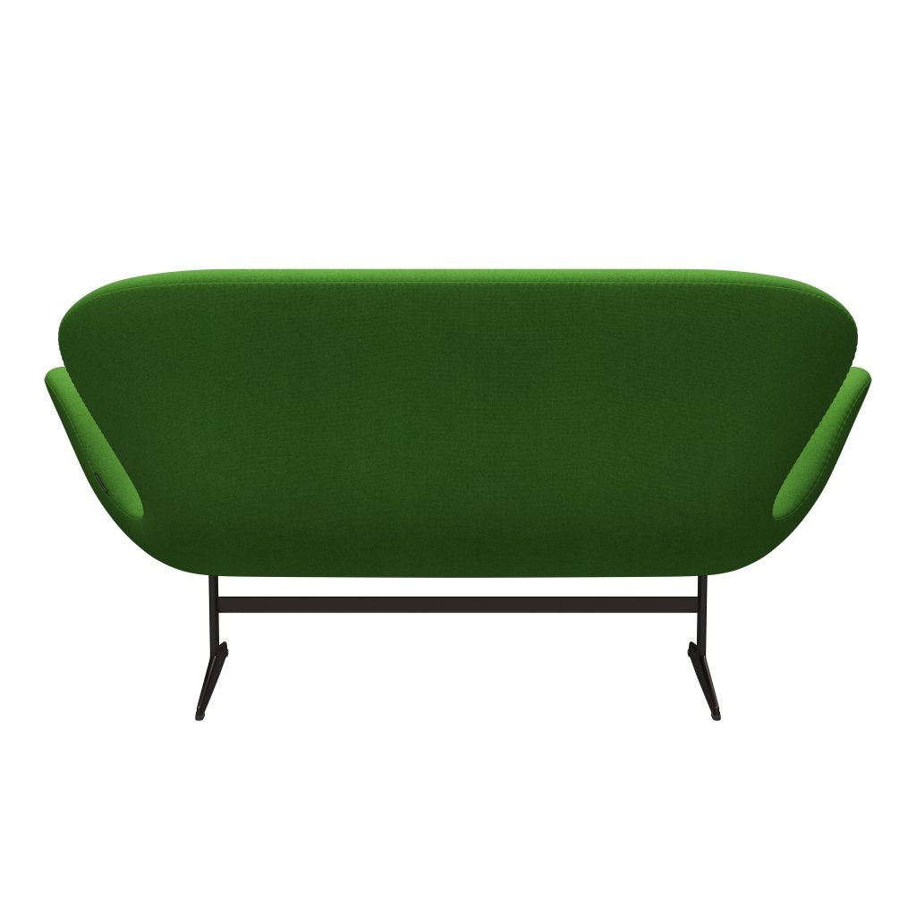 [product_category]-Fritz Hansen Swan Sofa 2 Seater, Brown Bronze/Tonus Light Green-Fritz Hansen-3321-TON954-BBBASE-FRI-4