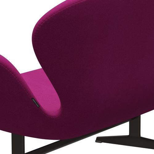 [product_category]-Fritz Hansen Swan Sofa 2 Seater, Brown Bronze/Tonus Rosa-Fritz Hansen-3321-TON636-BBBASE-FRI-5
