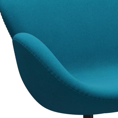 [product_category]-Fritz Hansen Swan Sofa 2 Seater, Brown Bronze/Tonus Turquoise-Fritz Hansen-3321-TON854-BBBASE-FRI-7
