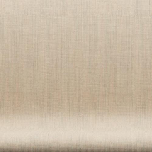 [product_category]-Fritz Hansen Swan Sofa 2 Seater, Satin Brushed Aluminium/Canvas Sand Light-Fritz Hansen-3321-CA0216-SPAL-FRI-6