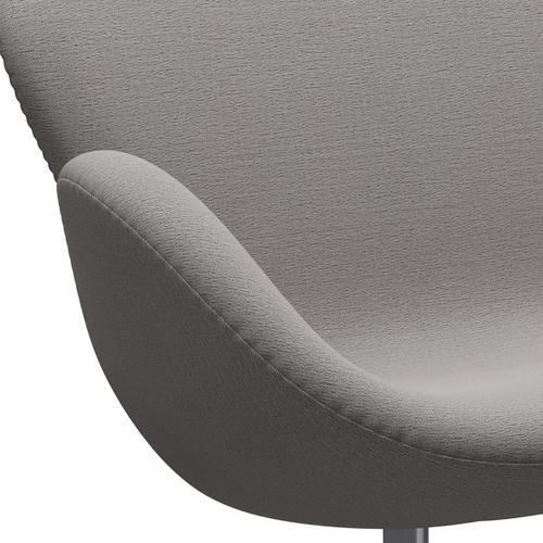 [product_category]-Fritz Hansen Swan Sofa 2 Seater, Satin Brushed Aluminium/Christianshavn Beige-Fritz Hansen-3321-CH1121-SPAL-FRI-7