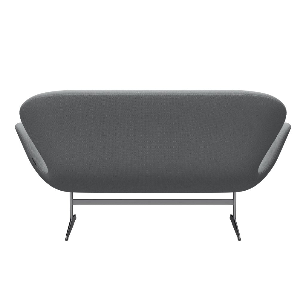 [product_category]-Fritz Hansen Swan Sofa 2 Seater, Satin Brushed Aluminium/Steelcut Trio Beige-Fritz Hansen-3321-STR113-SPAL-FRI-4