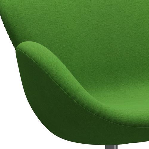 [product_category]-Fritz Hansen Swan Sofa 2 Seater, Satin Brushed Aluminium/Tonus Light Green-Fritz Hansen-3321-TON954-SPAL-FRI-7