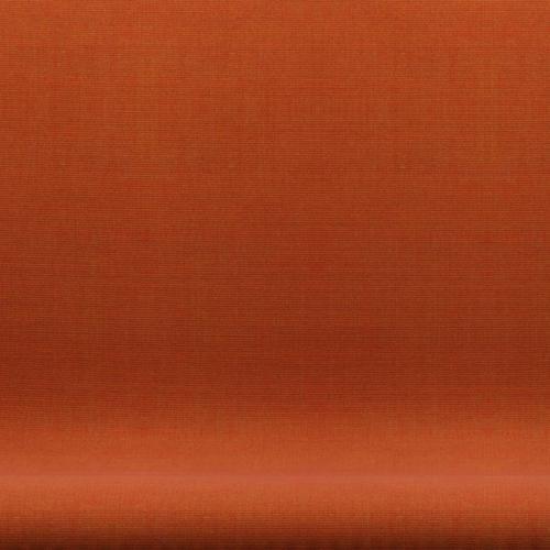[product_category]-Fritz Hansen Swan Sofa 2 Seater, Silver Grey/Canvas Orange-Fritz Hansen-3321-CA0556-SGBASE-FRI-6