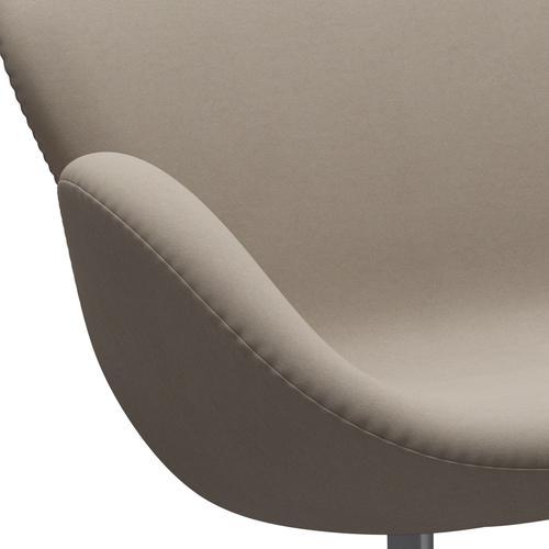 [product_category]-Fritz Hansen Swan Sofa 2 Seater, Silver Grey/Comfort White Grey-Fritz Hansen-3321-C61016-SGBASE-FRI-7