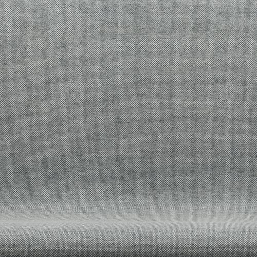 [product_category]-Fritz Hansen Swan Sofa 2 Seater, Silver Grey/Hallingdal White Grey-Fritz Hansen-3321-HAL116-SGBASE-FRI-6