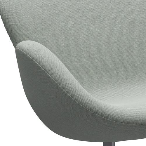 [product_category]-Fritz Hansen Swan Sofa 2 Seater, Silver Grey/Sunniva Mint Green-Fritz Hansen-3321-SV132-SGBASE-FRI-7