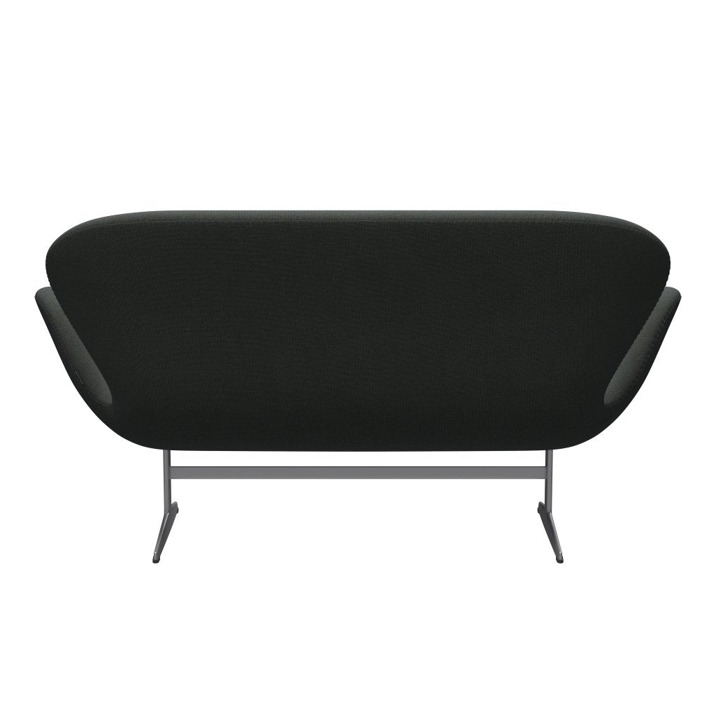 [product_category]-Fritz Hansen Swan Sofa 2 Seater, Silver Grey/Sunniva Navy/Olive-Fritz Hansen-3321-SV773-SGBASE-FRI-4