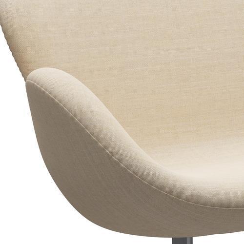[product_category]-Fritz Hansen Swan Sofa 2 Seater, Silver Grey/Sunniva Sand-Fritz Hansen-3321-SV811-SGBASE-FRI-7
