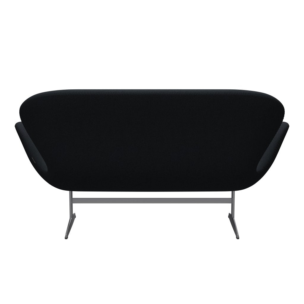 [product_category]-Fritz Hansen Swan Sofa 2 Seater, Silver Grey/Tonus Dark Aubergine-Fritz Hansen-3321-TON690-SGBASE-FRI-4