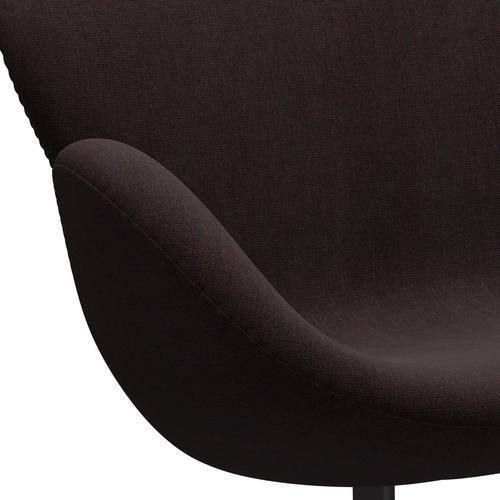 [product_category]-Fritz Hansen Swan Sofa 2 Seater, Warm Graphite/Canvas Black Stone-Fritz Hansen-3321-CA0364-WGBASE-FRI-7