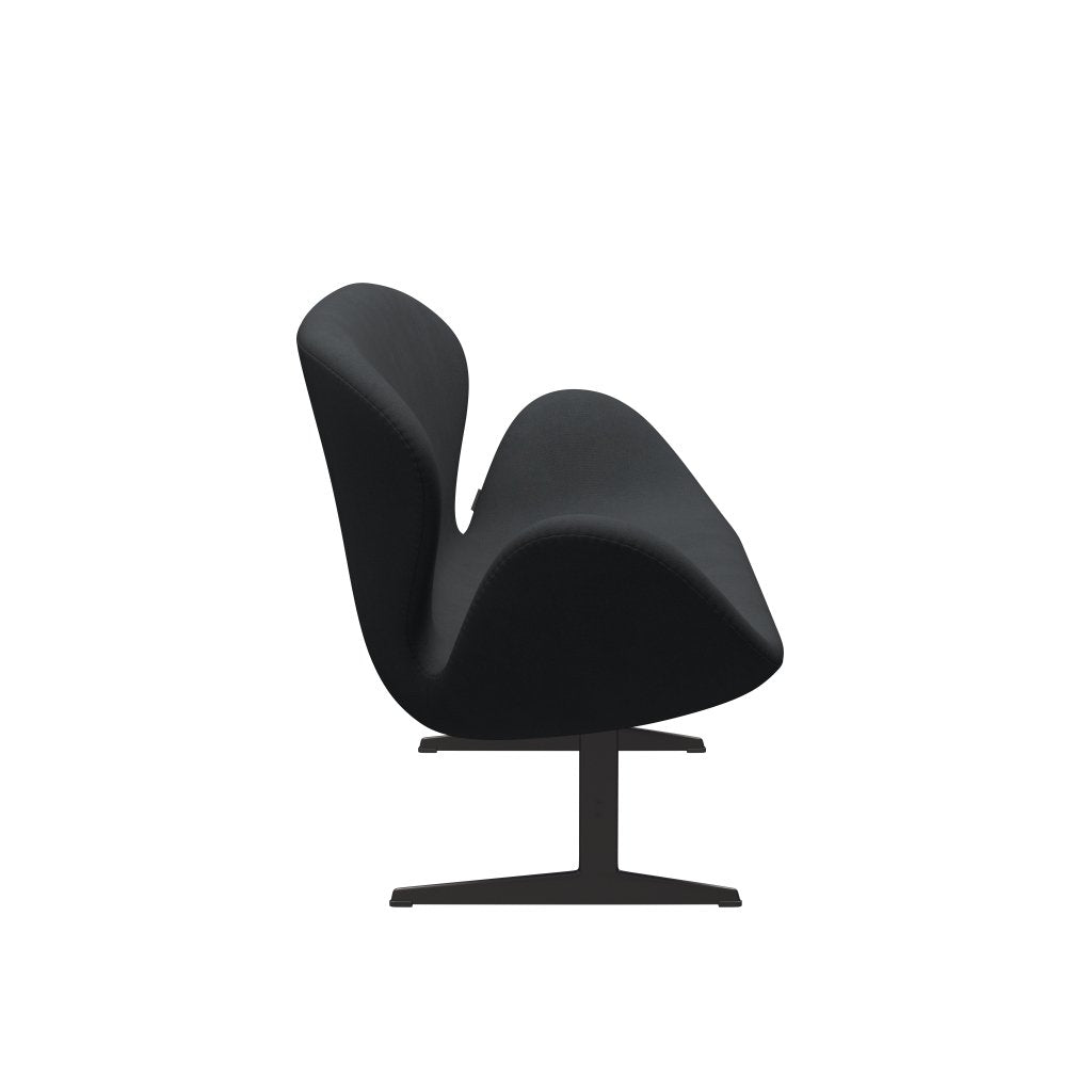 [product_category]-Fritz Hansen Swan Sofa 2 Seater, Warm Graphite/Christianshavn Dark Grey-Fritz Hansen-3321-CH1174-WGBASE-FRI-3
