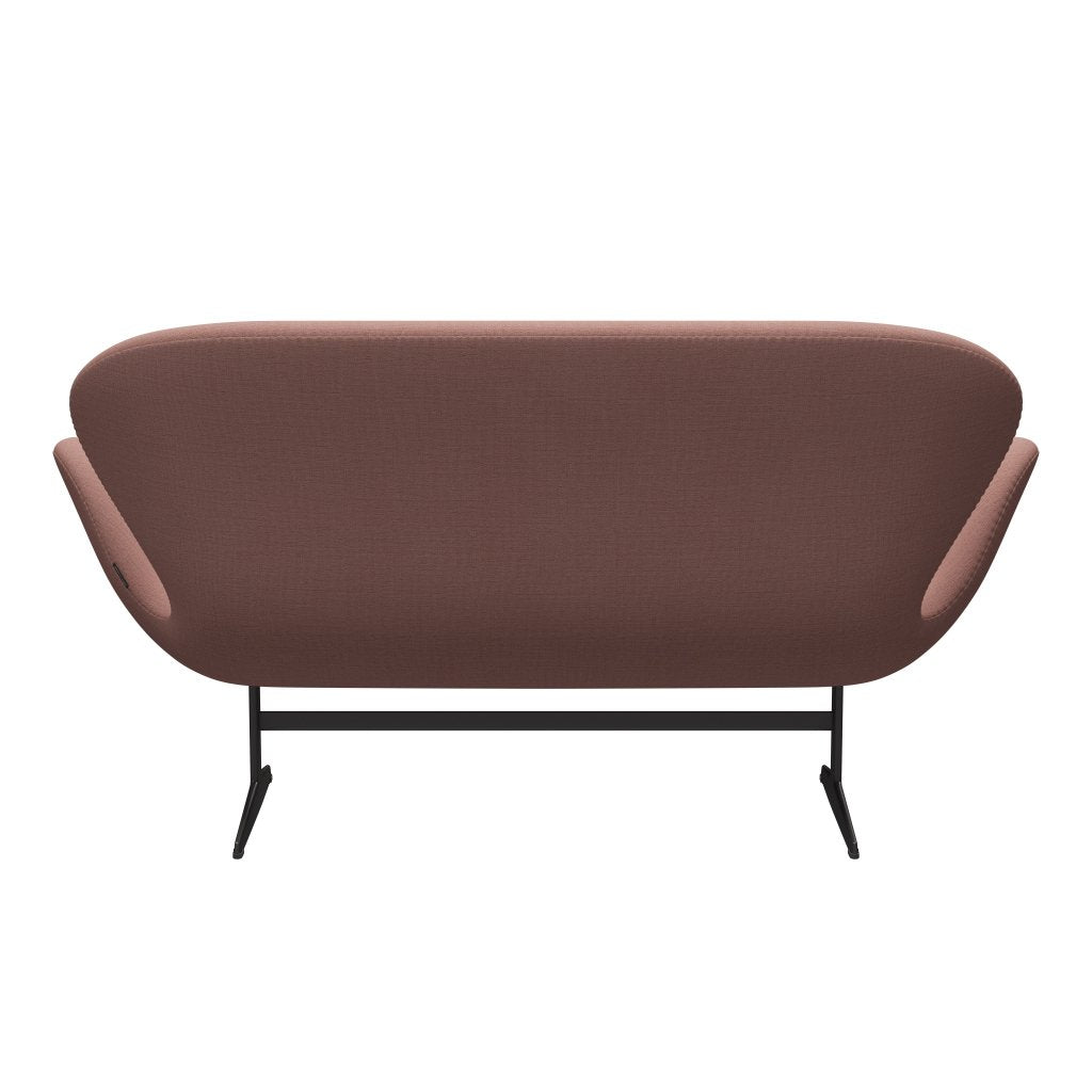 [product_category]-Fritz Hansen Swan Sofa 2 Seater, Warm Graphite/Christianshavn Orange/Red-Fritz Hansen-3321-CH1131-WGBASE-FRI-4