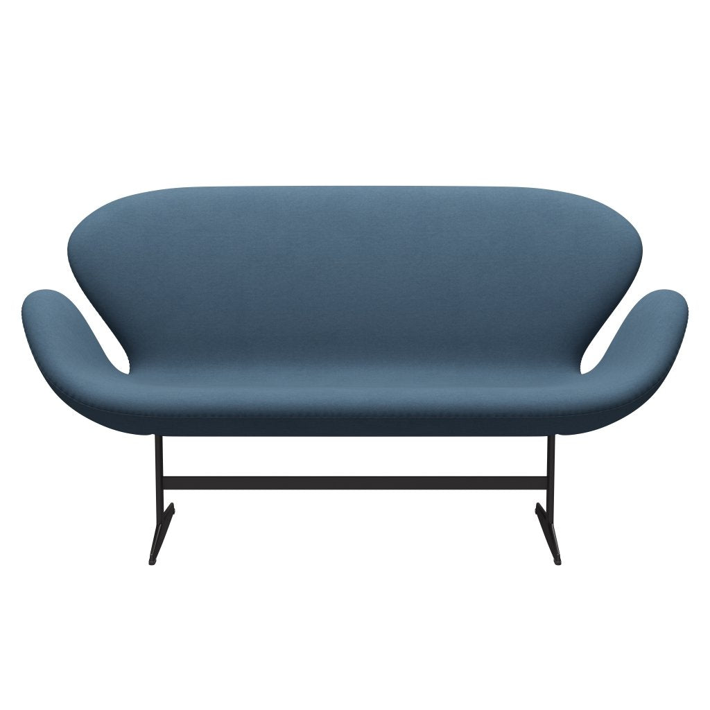 [product_category]-Fritz Hansen Swan Sofa 2 Seater, Warm Graphite/Comfort Grey (01160)-Fritz Hansen-3321-C01160-WGBASE-FRI-1