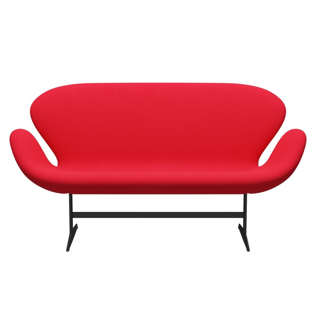 [product_category]-Fritz Hansen Swan Sofa 2 Seater, Warm Graphite/Comfort Pink Dark-Fritz Hansen-3321-C64014-WGBASE-FRI-1
