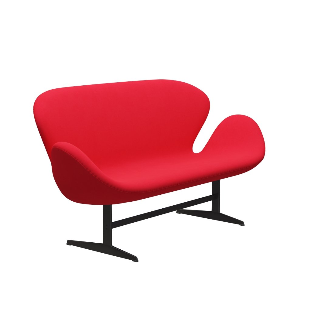 [product_category]-Fritz Hansen Swan Sofa 2 Seater, Warm Graphite/Comfort Pink Dark-Fritz Hansen-3321-C64014-WGBASE-FRI-2