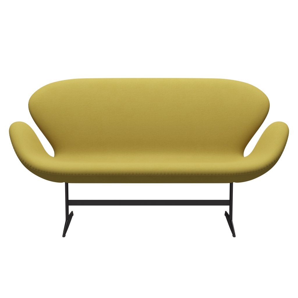 [product_category]-Fritz Hansen Swan Sofa 2 Seater, Warm Graphite/Comfort Sand Light (01049)-Fritz Hansen-3321-C01049-WGBASE-FRI-1
