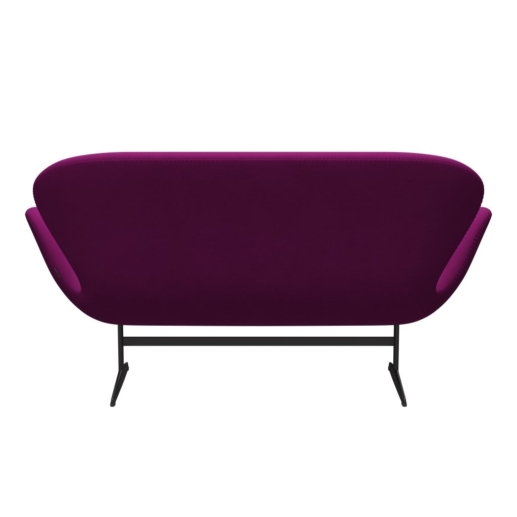 [product_category]-Fritz Hansen Swan Sofa 2 Seater, Warm Graphite/Comfort Violet Light-Fritz Hansen-3321-C65003-WGBASE-FRI-4