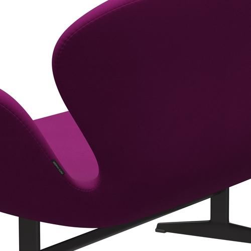 [product_category]-Fritz Hansen Swan Sofa 2 Seater, Warm Graphite/Comfort Violet Light-Fritz Hansen-3321-C65003-WGBASE-FRI-5