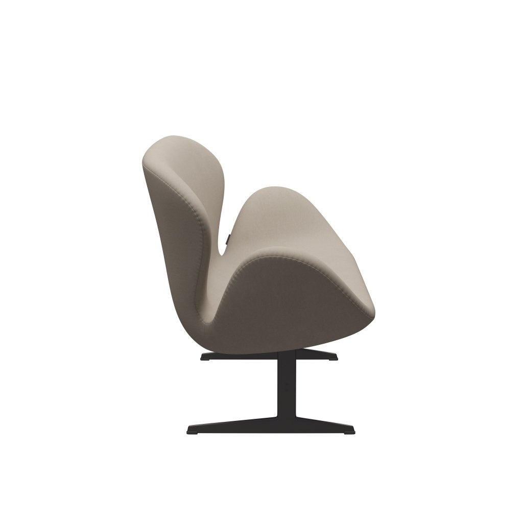 [product_category]-Fritz Hansen Swan Sofa 2 Seater, Warm Graphite/Comfort White Grey-Fritz Hansen-3321-C61016-WGBASE-FRI-3