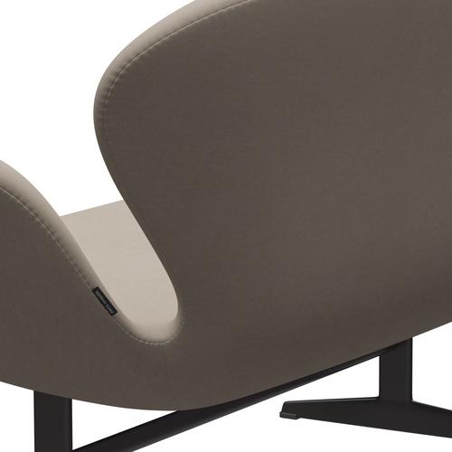 [product_category]-Fritz Hansen Swan Sofa 2 Seater, Warm Graphite/Comfort White Grey-Fritz Hansen-3321-C61016-WGBASE-FRI-5