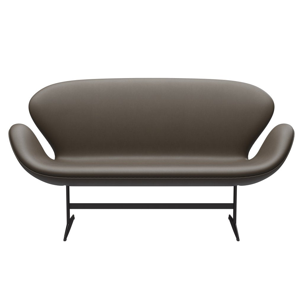 [product_category]-Fritz Hansen Swan Sofa 2 Seater, Warm Graphite/Essential Stone-Fritz Hansen-3321-STSTON-WGBASE-FRI-1