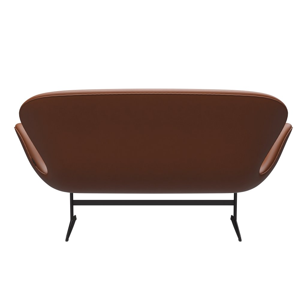 [product_category]-Fritz Hansen Swan Sofa 2 Seater, Warm Graphite/Essential Walnut-Fritz Hansen-3321-STWALT-WGBASE-FRI-4