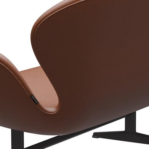 [product_category]-Fritz Hansen Swan Sofa 2 Seater, Warm Graphite/Essential Walnut-Fritz Hansen-3321-STWALT-WGBASE-FRI-5