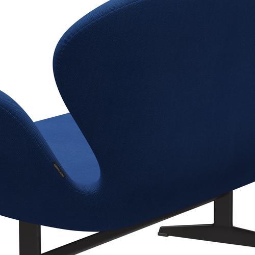 [product_category]-Fritz Hansen Swan Sofa 2 Seater, Warm Graphite/Steelcut Trio Cobalt Blue-Fritz Hansen-3321-STR746-WGBASE-FRI-5