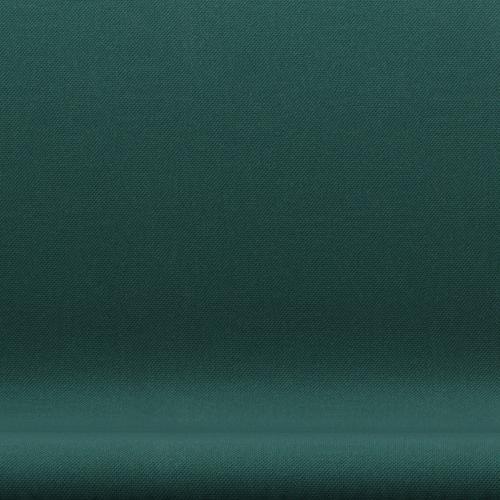 [product_category]-Fritz Hansen Swan Sofa 2 Seater, Warm Graphite/Steelcut Trio Dark Green-Fritz Hansen-3321-STR976-WGBASE-FRI-6