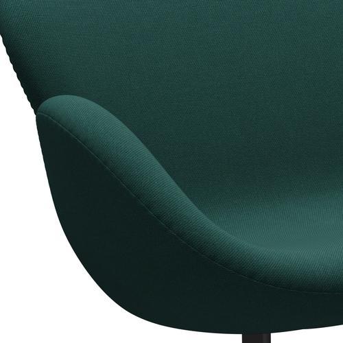 [product_category]-Fritz Hansen Swan Sofa 2 Seater, Warm Graphite/Steelcut Trio Dark Green-Fritz Hansen-3321-STR976-WGBASE-FRI-7