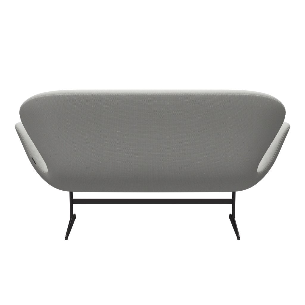 [product_category]-Fritz Hansen Swan Sofa 2 Seater, Warm Graphite/Steelcut Trio Delicate Mint Green-Fritz Hansen-3321-STR906-WGBASE-FRI-4